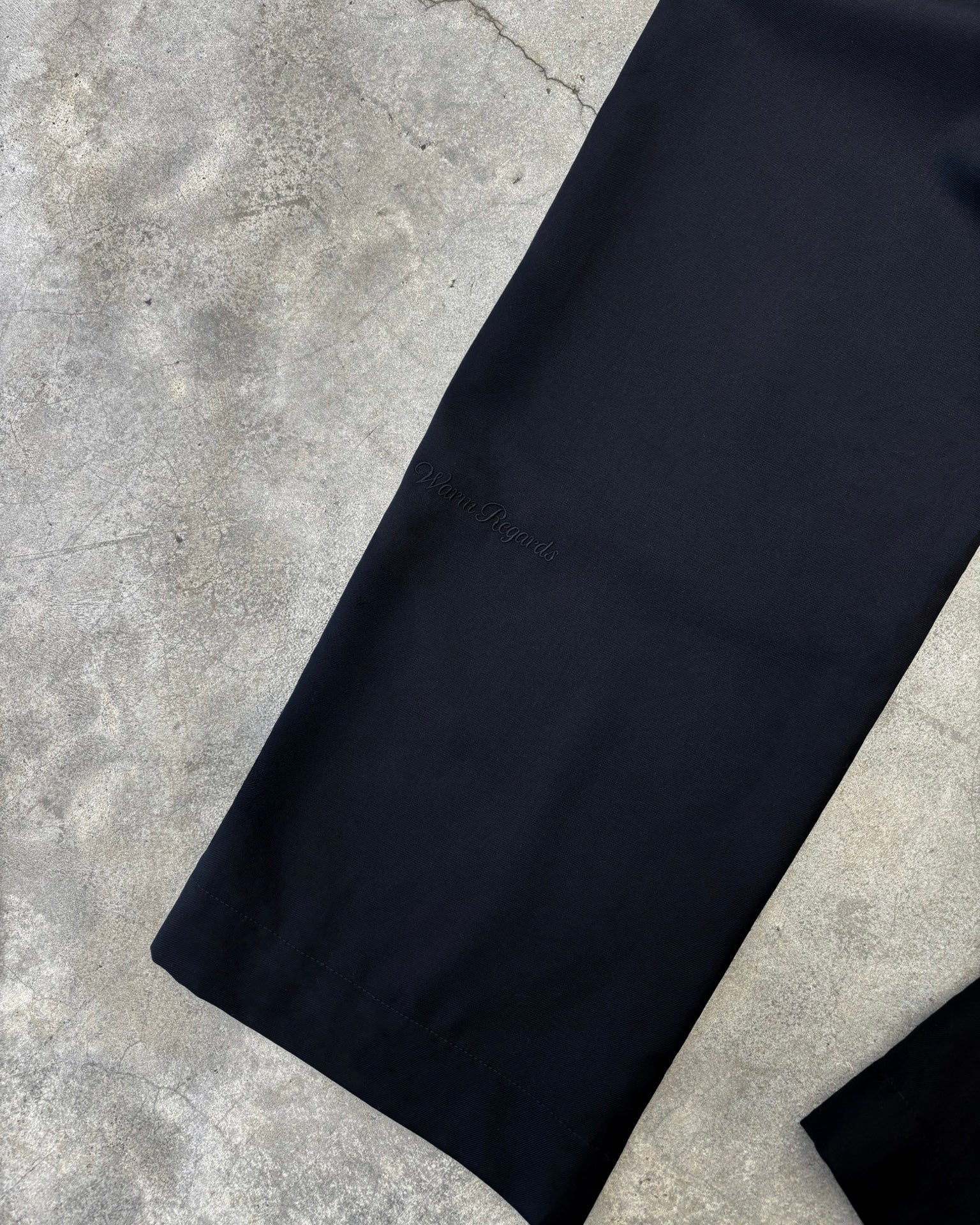 Wool Trouser | Black