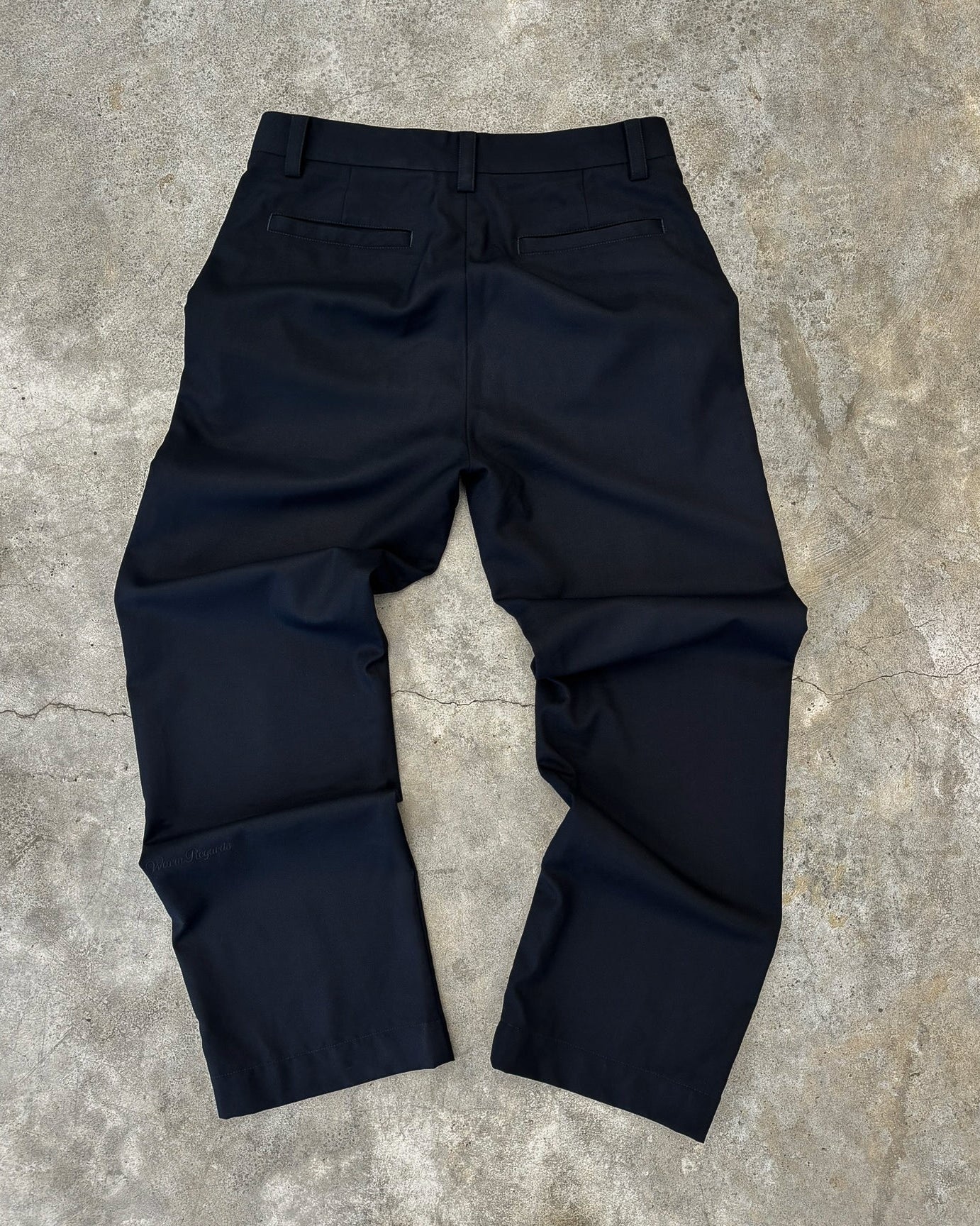 Wool Trouser | Black