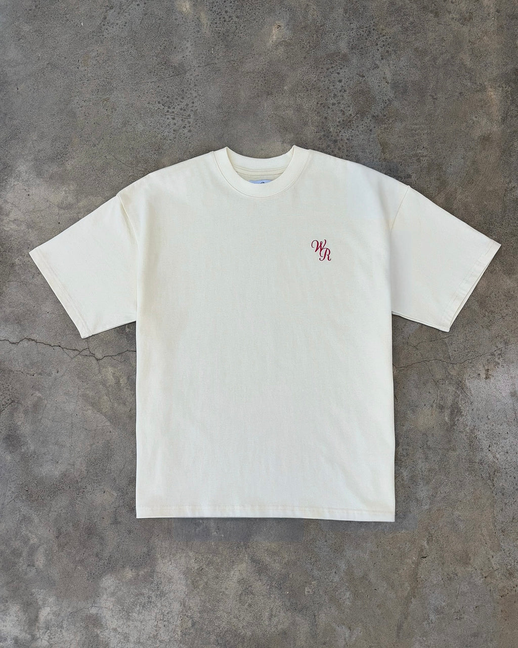 Bubble Print Box T-Shirt | Beige