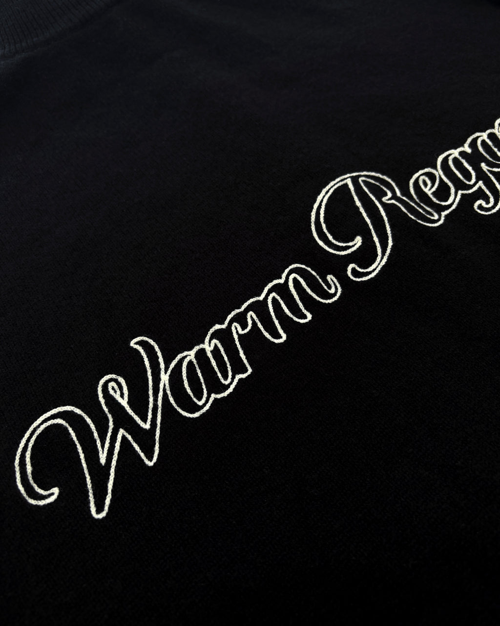 Cashmere Zip Up | Black