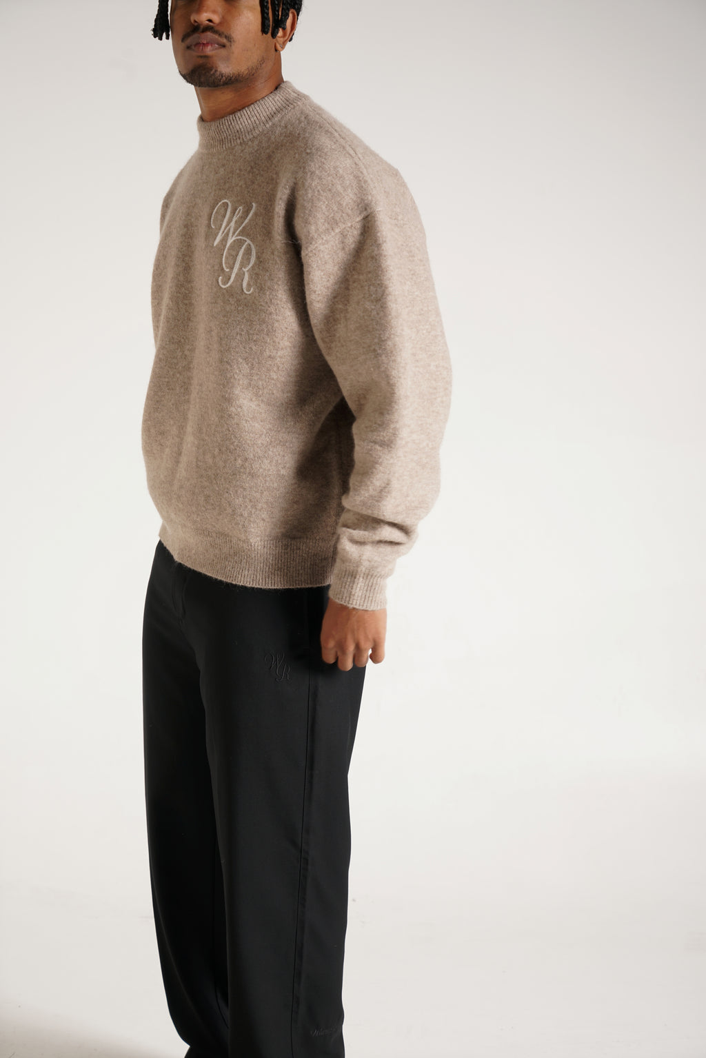 Wool Trouser | Black