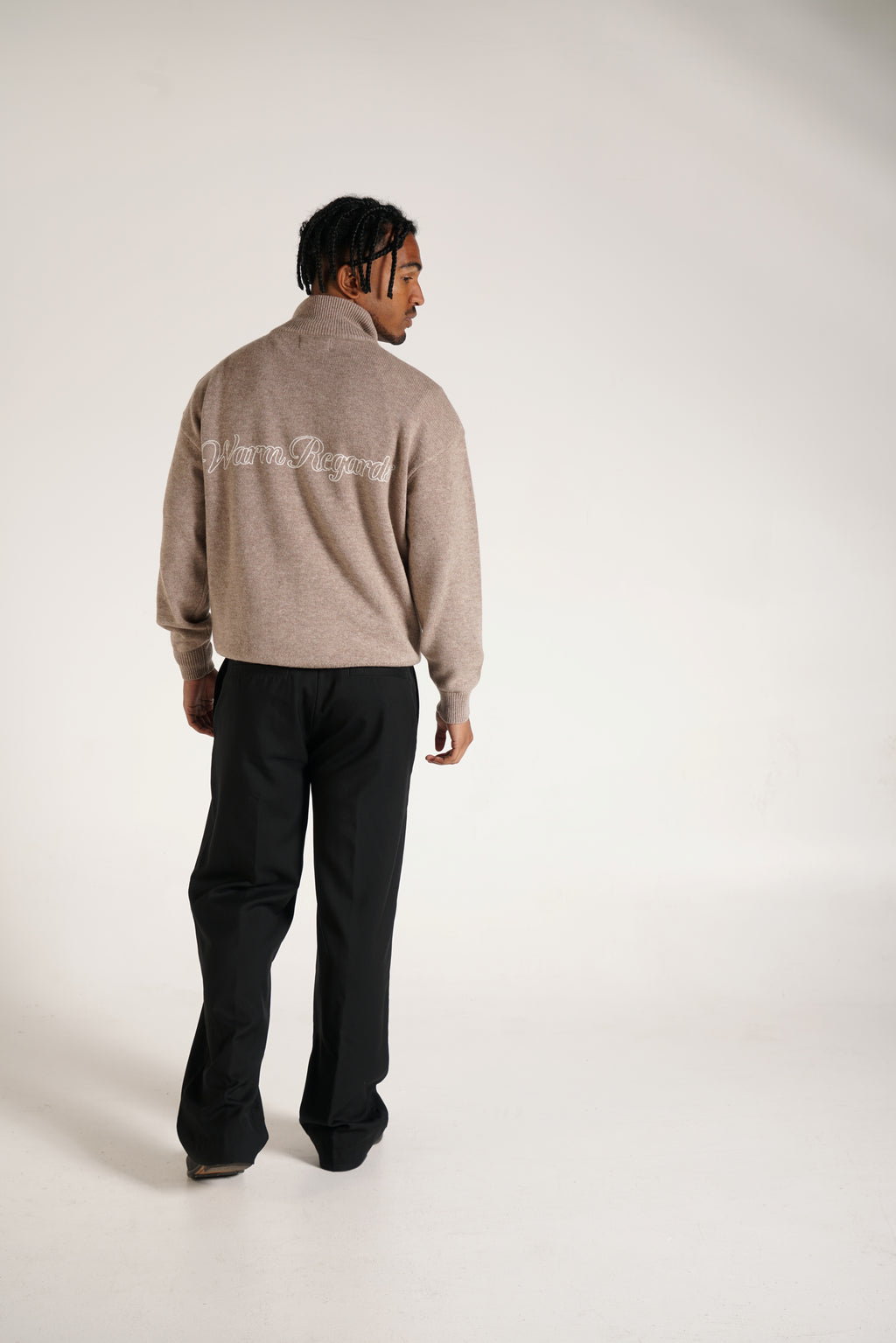 Wool Trouser | Black