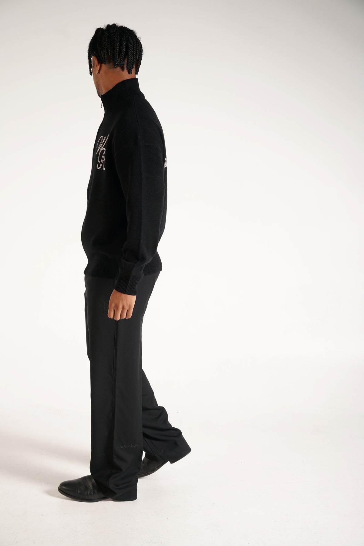 Wool Trouser | Black