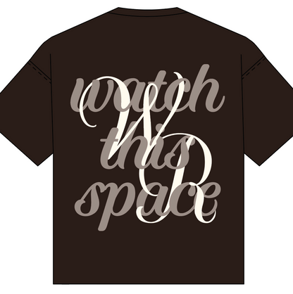 Slogan Box T-Shirt | Brown