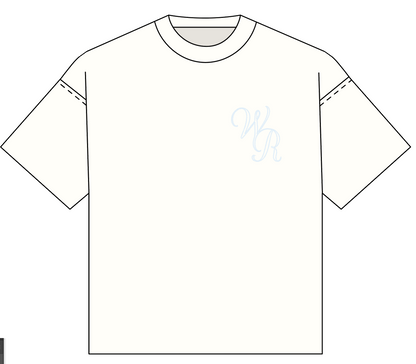 Monogram Box T-Shirt | Cream