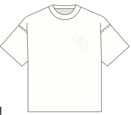 Monogram Box T-Shirt | Cream