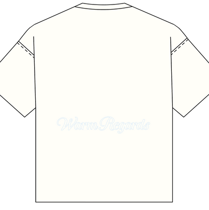 Monogram Box T-Shirt | Cream