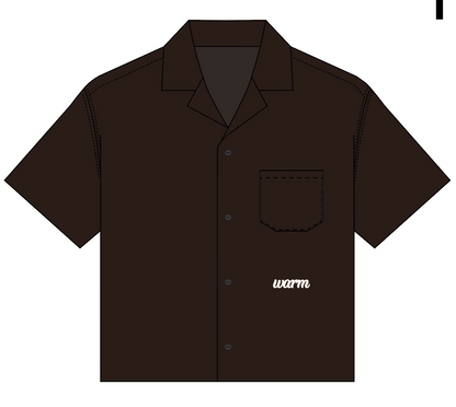 Chain Stitch Shirt | Brown