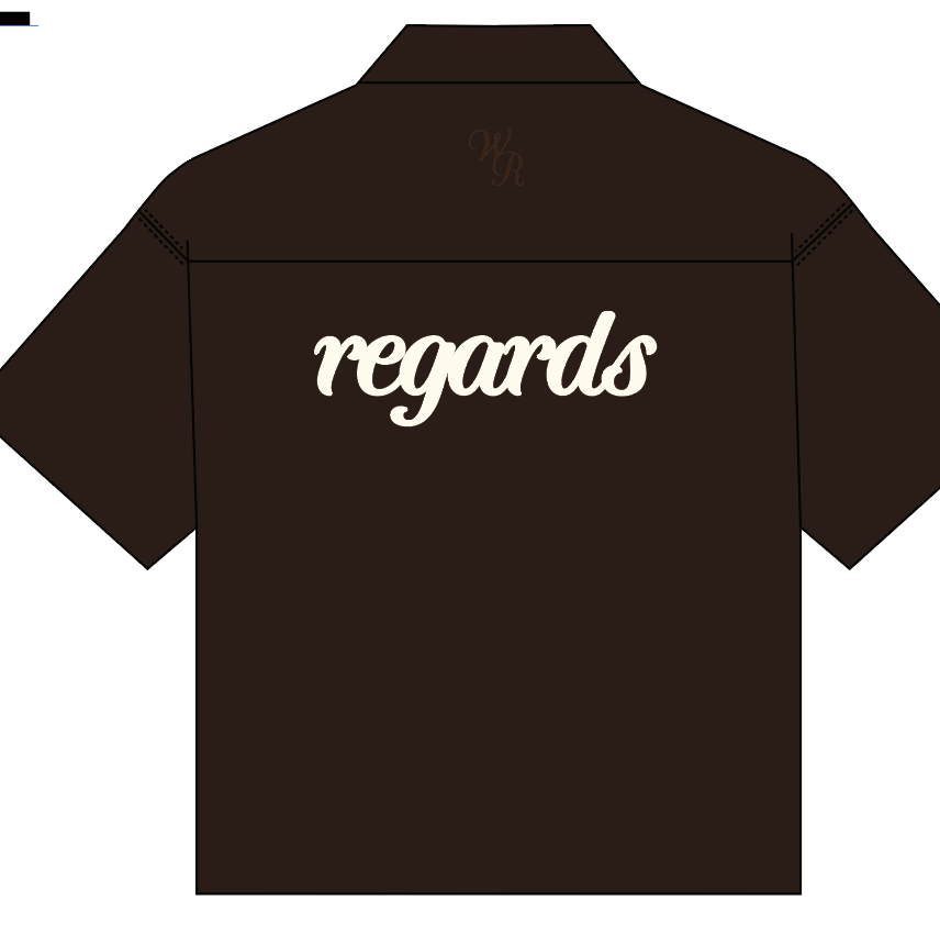 Chain Stitch Shirt | Brown