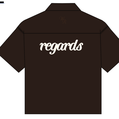 Chain Stitch Shirt | Brown