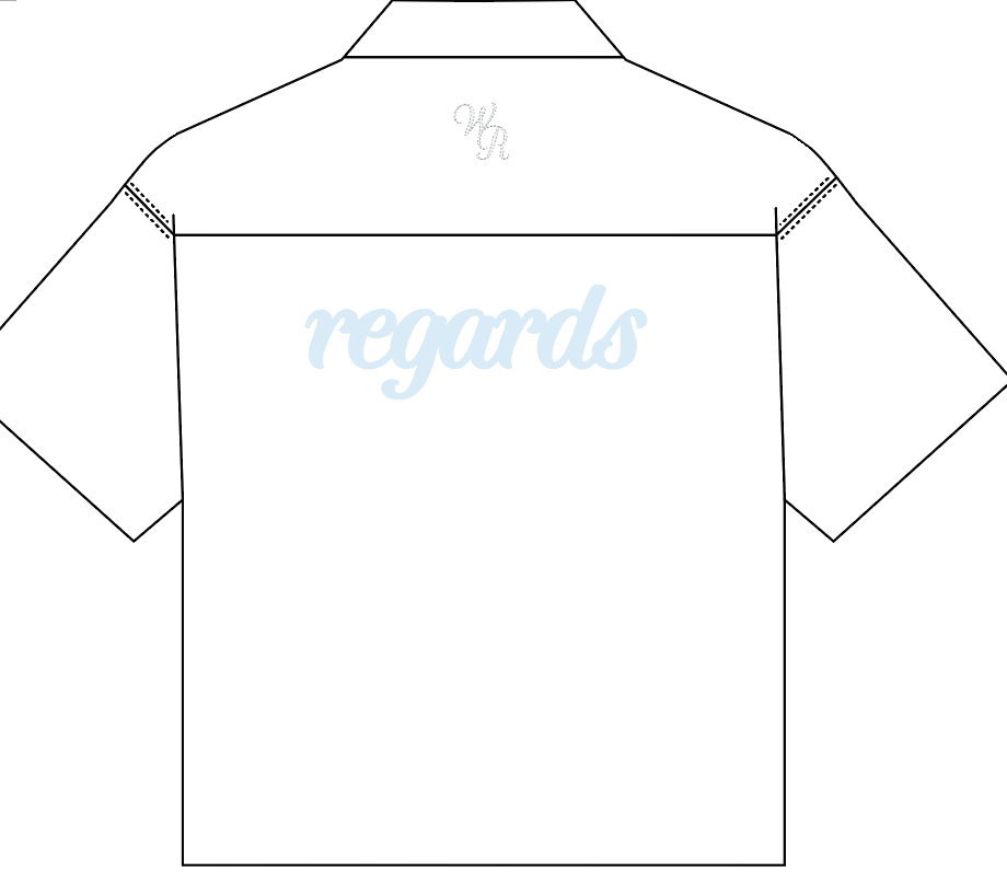 Chain Stitch Shirt | White