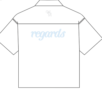 Chain Stitch Shirt | White