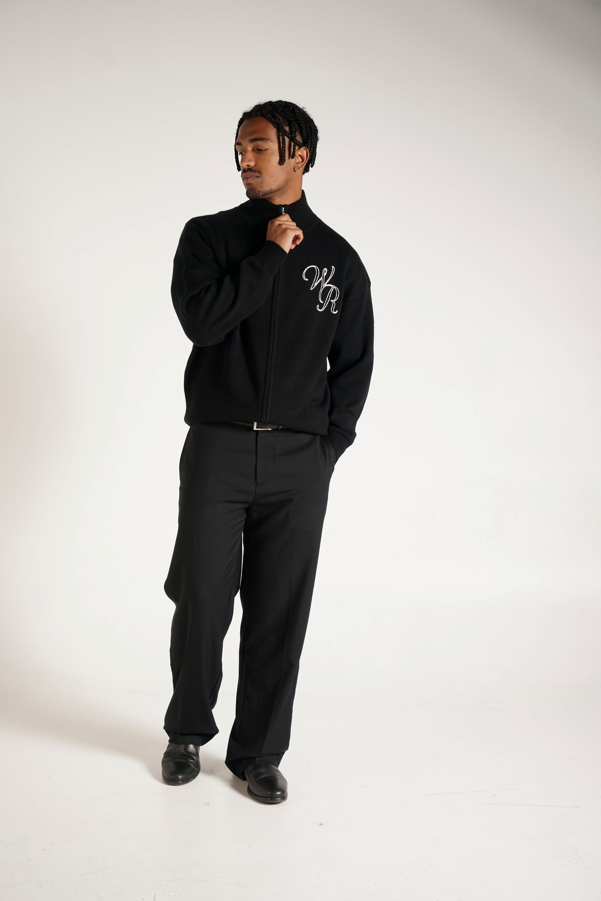 Wool Trouser | Black