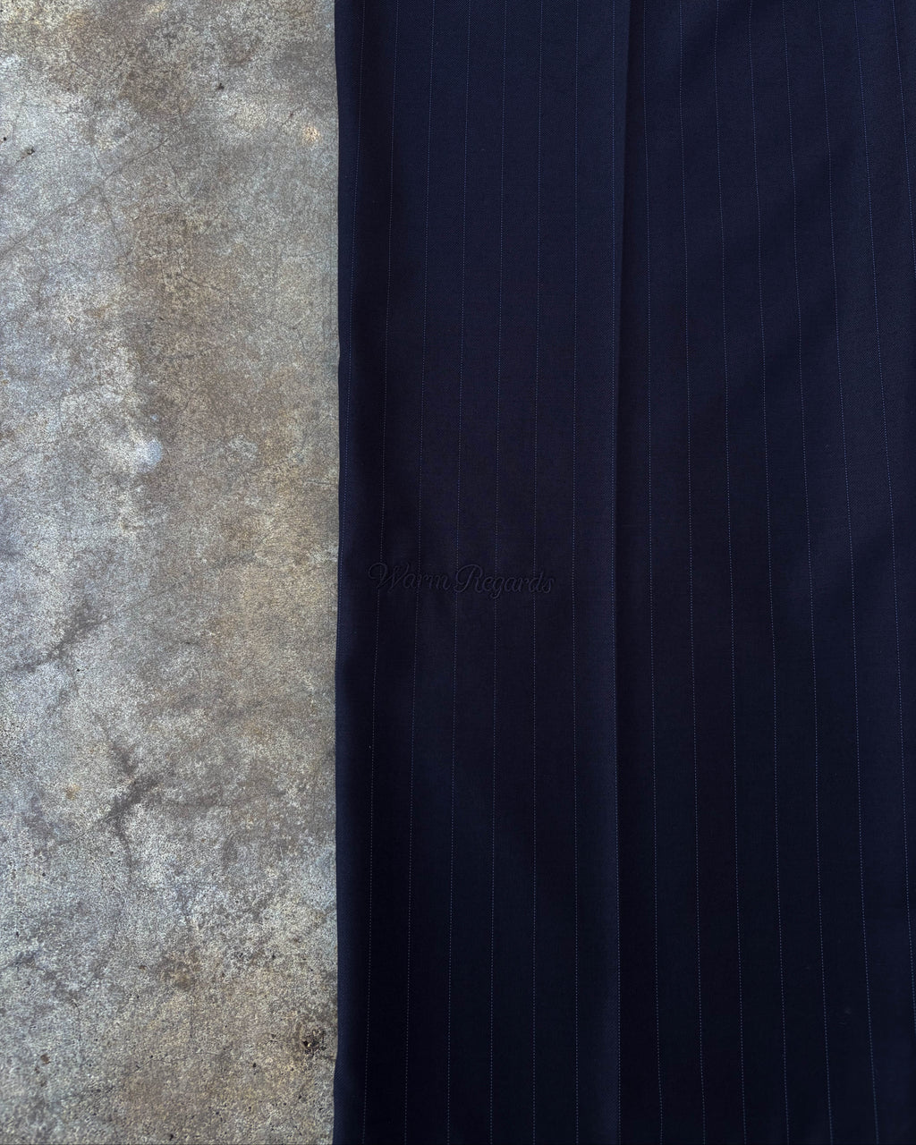 Wool Trouser | Pinstripe